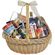 basket with groceries
